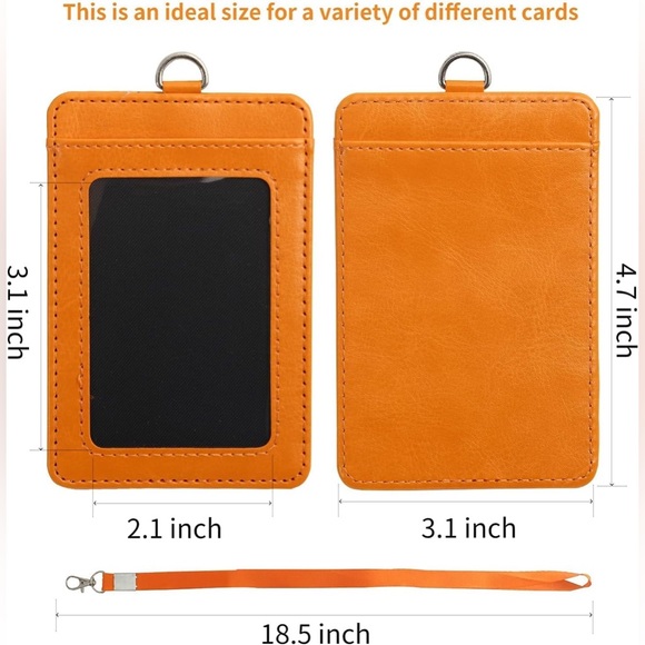 🌴Boutique ID Card Holder Lanyard - Picture 2 of 9